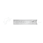 Декорированный карниз К-118