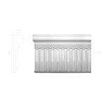 Декорированный карниз К-123
