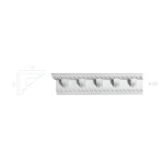 Декорированный карниз К-22