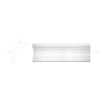 Декорированный карниз К-31