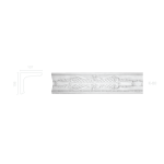 Декорированный карниз К-80