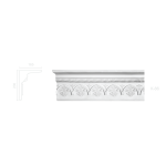 Декорированный карниз К-86