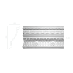 Декорированный карниз К-89