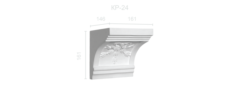 Гипсовый кронштейн КР-24