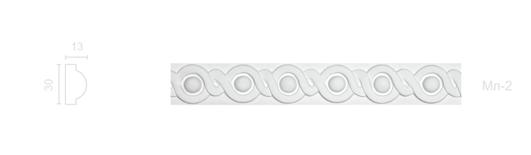 Молдинг МЛ-2