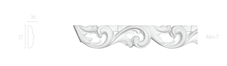 Молдинг МЛ-7