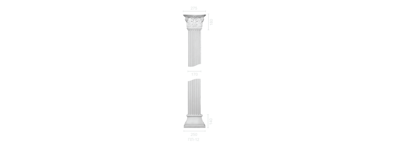 Пилястра ПЛ-12