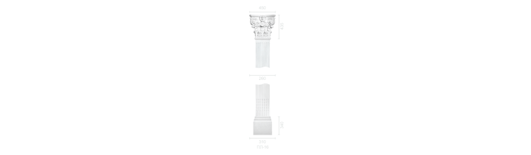 Пилястра ПЛ-16