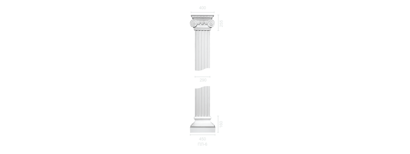 Пилястра ПЛ-6