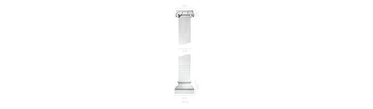 Пилястра ПЛ-8