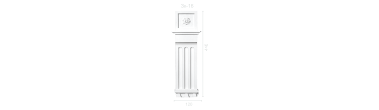 Замковый камень ЗК-16